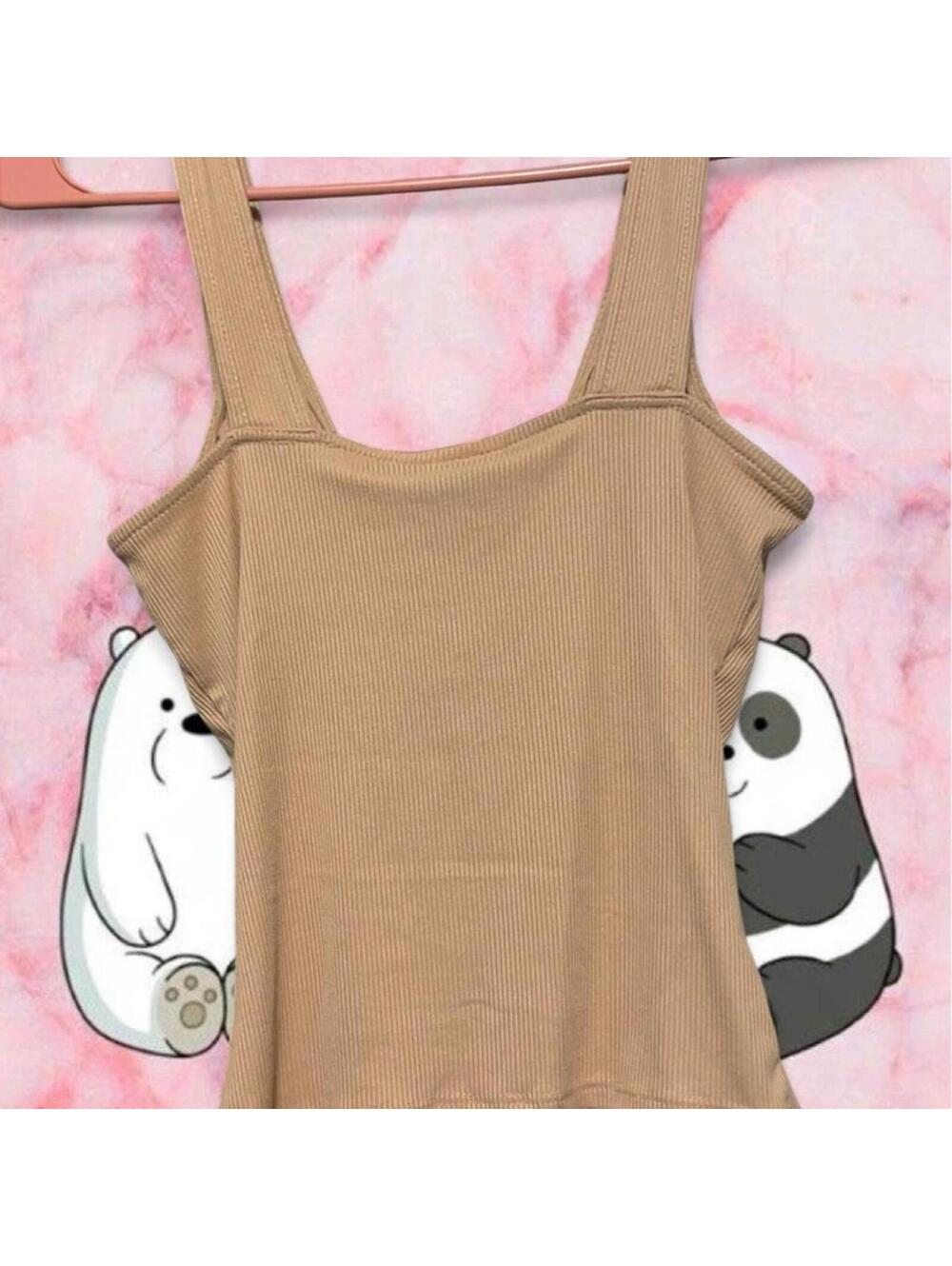 Rue 21 Women's Tan and Pink Vests-tanks-cami - Picture 7 of 7